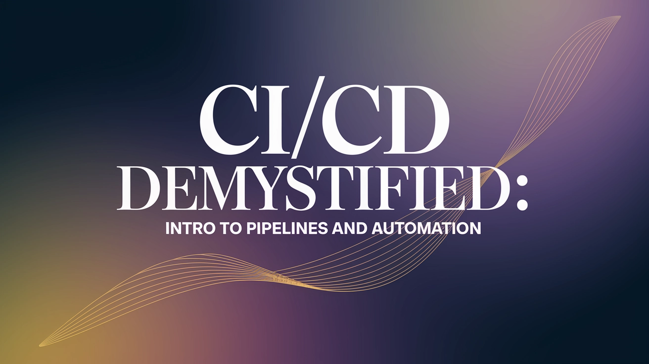 CI/CD Demystified: Intro to Pipelines and Automation