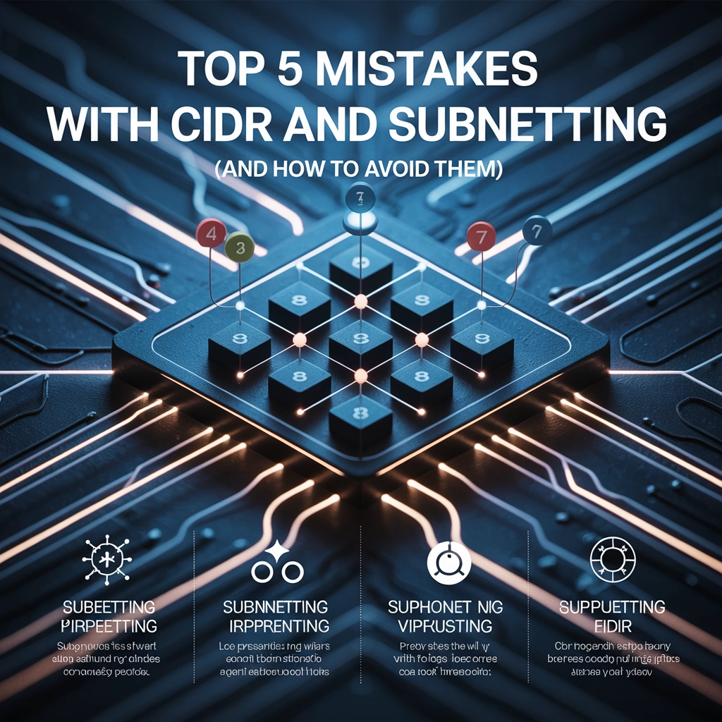 Top 5 Mistakes with CIDR and Subnetting (and How to Avoid Them)